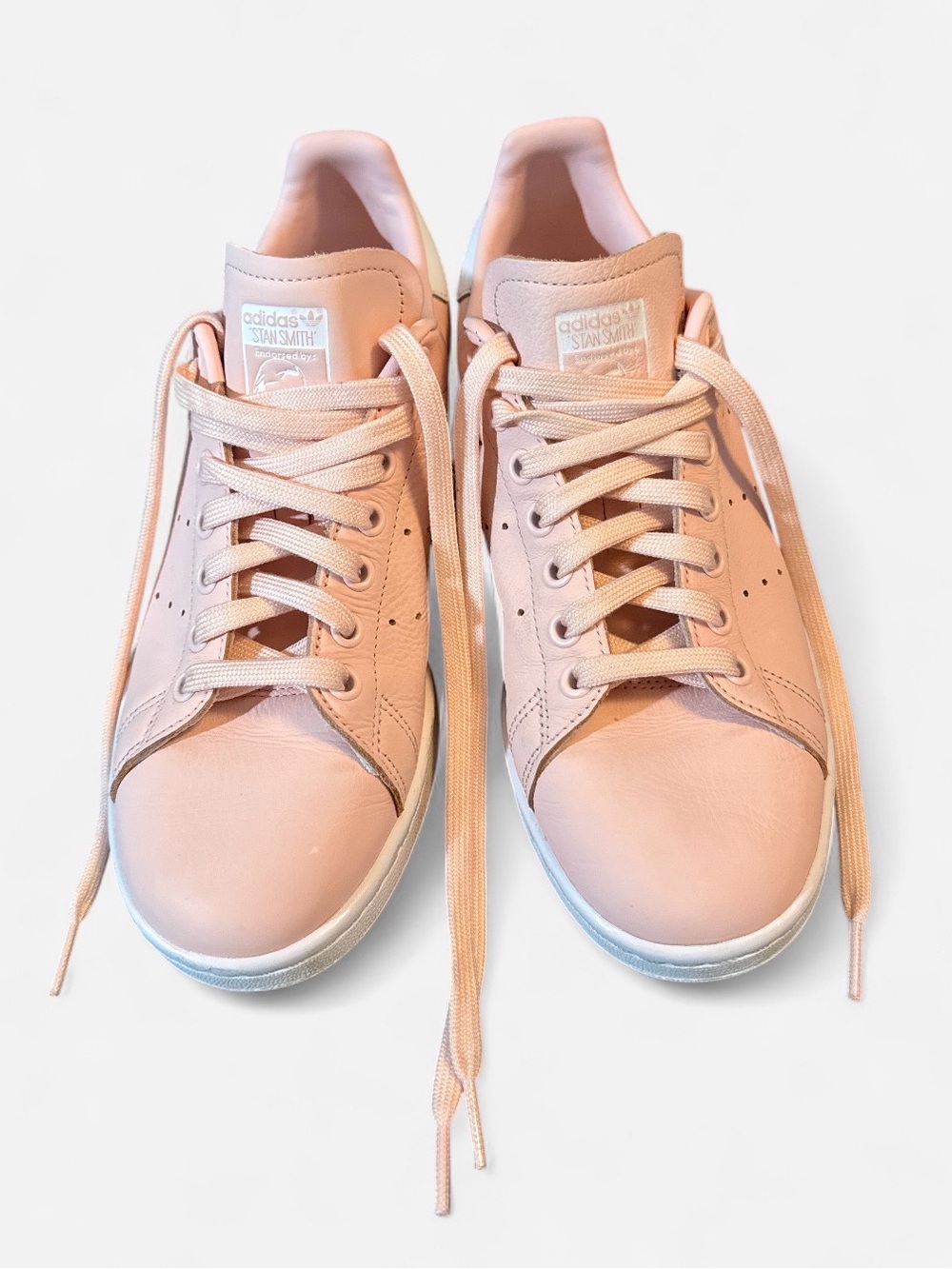 adidas Women’s Sneakers - Pale Pink Leather